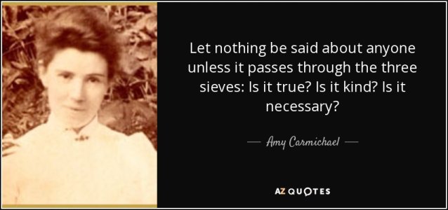 Carmichael, Amy - Let nothing be said - three sieves.jpg